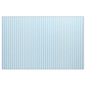 Tissu Bleu ciel et bandes verticales blanches (Yard)