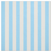 Tissu Bleu ciel et bandes verticales blanches (Échantillon)