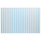 Tissu Bleu ciel et bandes verticales blanches (Fat Quarter)