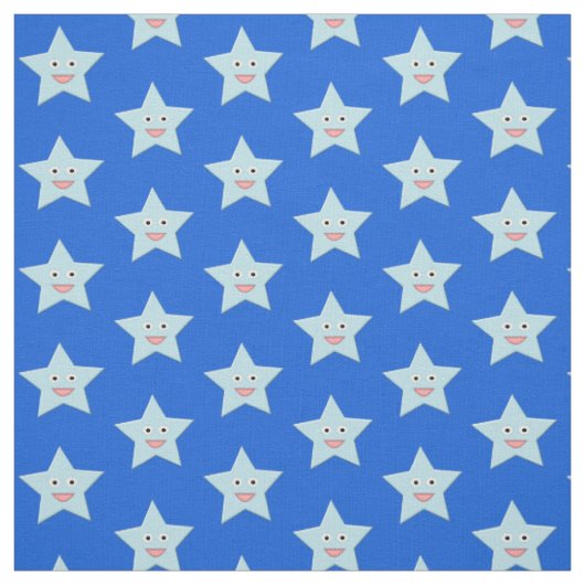 Tissu Bleu clair Célébration Star Craft Fabric (Échantillon)