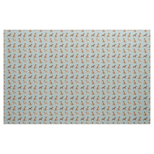 Tissu bleu clair de chien de boxe (Yard)