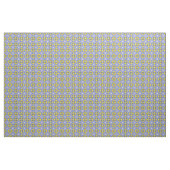Tissu Bleu clair et Abstrait jaune (Fat Quarter)
