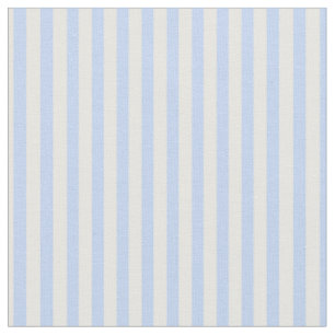 Tissu Bleu clair et blanc