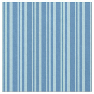 Tissu Bleu clair et bleu Motif des rayures