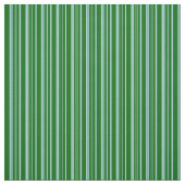Tissu Bleu clair et vert foncé Linge/Motif rayé (Échantillon)