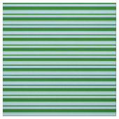 Tissu Bleu clair et vert foncé Motif (Échantillon)