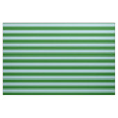 Tissu Bleu clair et Vert foncé rayures (Fat Quarter)