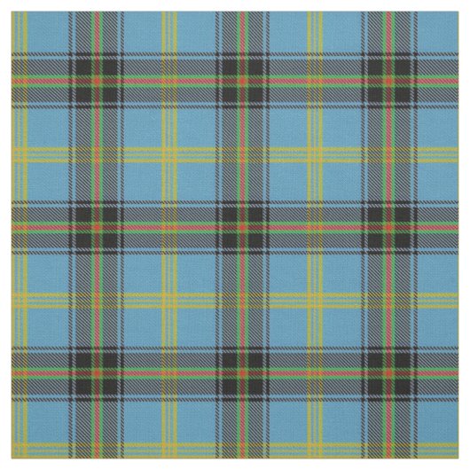 Tissu bleu classique de plaid de tartan de Bell de (Échantillon)