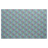Tissu Bleu Crabe Océan (Fat Quarter)