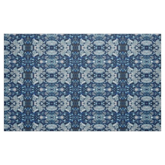 Tissu bleu cristal (Fat Quarter)