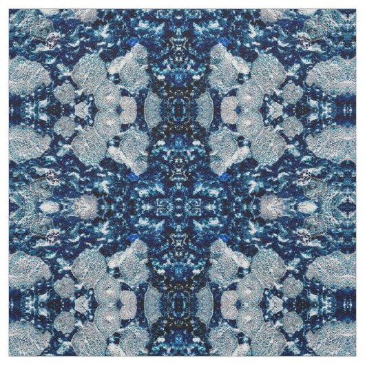 Tissu bleu cristal (Échantillon)