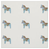 Tissu Bleu Dala Horse Fabric (Échantillon)
