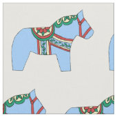 Tissu Bleu Dala Horse Fabric (Fermer)
