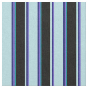 Tissu Bleu d'ardoise, Bleu, Bleu de poudre, Cyan noir et