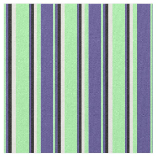 Tissu Bleu d'ardoise foncée, noir et blanc (Fermer)