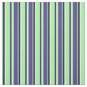 Tissu Bleu d'ardoise foncée, noir et blanc (Échantillon)