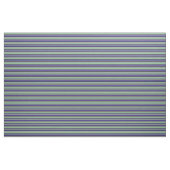 Tissu Bleu d'ardoise foncée, Vert de mer foncée, Beige & (Yard)