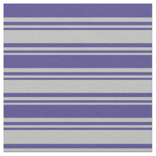 Tissu Bleu d'ardoise grise et foncée Motif des rayures