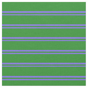 Tissu Bleu d'ardoise moyenne et vert de la forêt