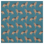 Tissu Bleu de berger allemand (Échantillon)
