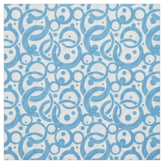 Tissu bleu de bulle (Échantillon)