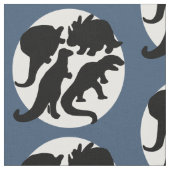 Tissu bleu de Dino (Fermer)