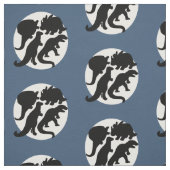 Tissu bleu de Dino (Échantillon)