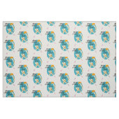 Tissu bleu de diva d'heure-milliampère Jongg (Fat Quarter)