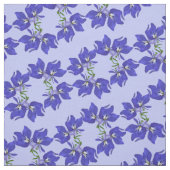 Tissu bleu de fleur de lobélie (Échantillon)