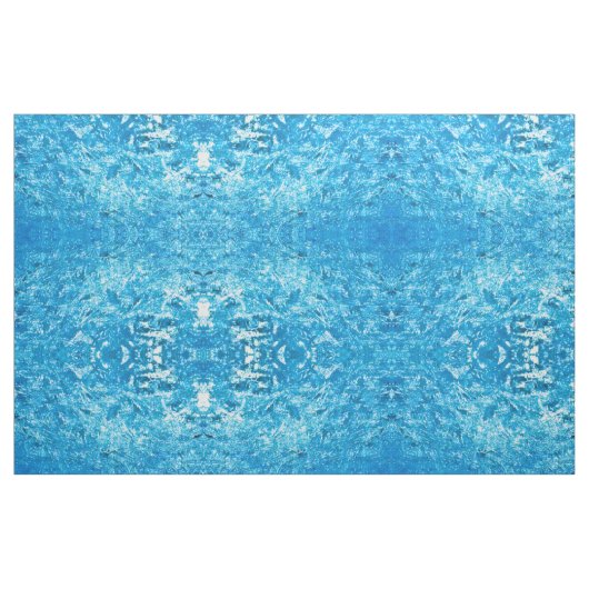 Tissu bleu de glace (Fat Quarter)