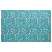 Tissu bleu de griffonnage de maths (Yard)