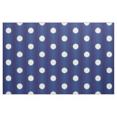 Tissu Bleu de la marine à points polka blancs (Fat Quarter)