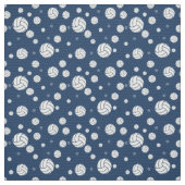 Tissu Bleu de la marine Chevron Patterned (Échantillon)