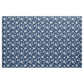 Tissu Bleu de la marine Chevron Patterned (Fat Quarter)