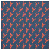 Tissu Bleu de la marine de homard (Échantillon)