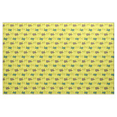 Tissu bleu de l'os de chien de style (Yard)