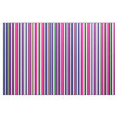 Tissu Bleu de minuit, Rose profond, Vert, Plum & Crème à (Fat Quarter)