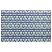 Tissu bleu de mite de Bella Luna (Yard)