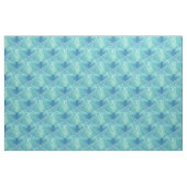 Tissu bleu de plage d'Aqua d'étoiles de mer (Fat Quarter)