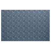 Tissu bleu de poulpe de Steampunk (Yard)