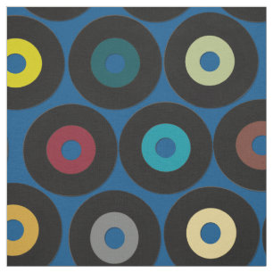 Tissu Bleu de VINYLE