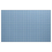 Tissu Bleu denim grand carreaux vichy à motif carreaux (Fat Quarter)