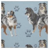 Tissu bleu des bergers australiens (Échantillon)