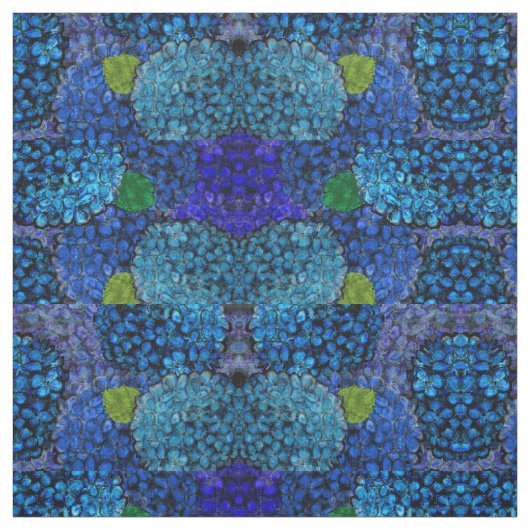 Tissu bleu d'hortensia (Échantillon)