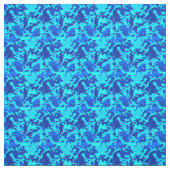 Tissu Bleu d'impression de Camo de camouflage (Échantillon)
