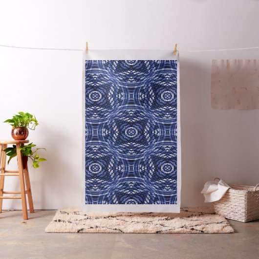 Tissu Bleu doré..... (In Situ)