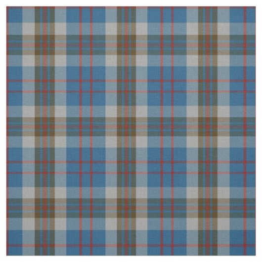 Tissu bleu écossais de plaid de tartan de Thompson (Échantillon)