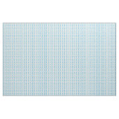 Tissu Bleu & Ecru Motif en coton (Yard)