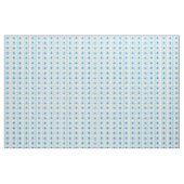 Tissu Bleu & Ecru Motif en coton (Fat Quarter)