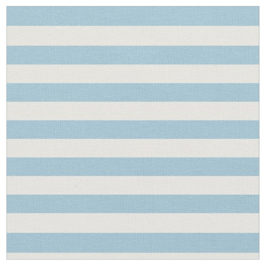Tissu Bleu en pastel léger et blanc barrés (Fermer)